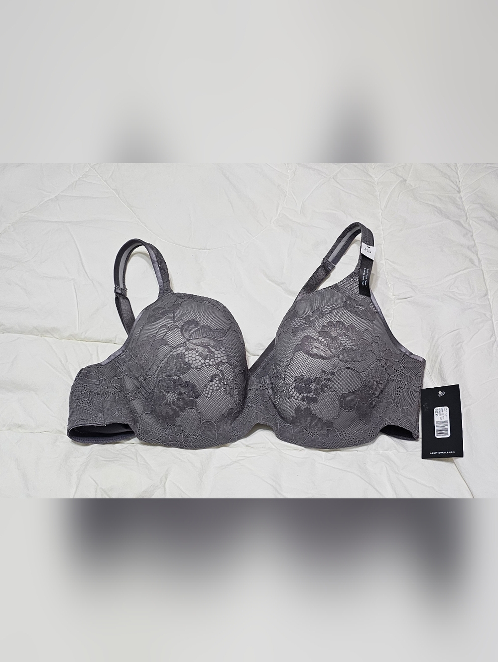 Penningtons Gray Contour T-Shirt Bra